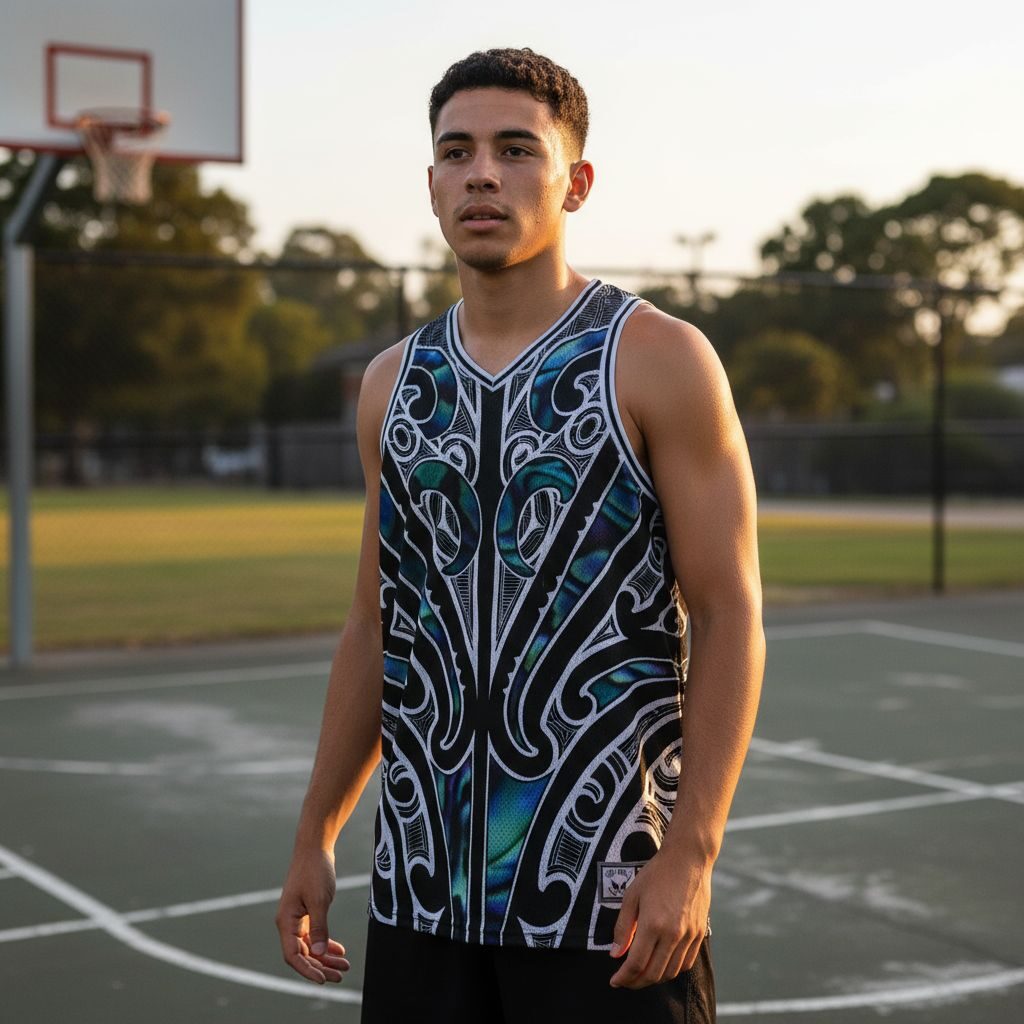 Paua Basketball Singlet